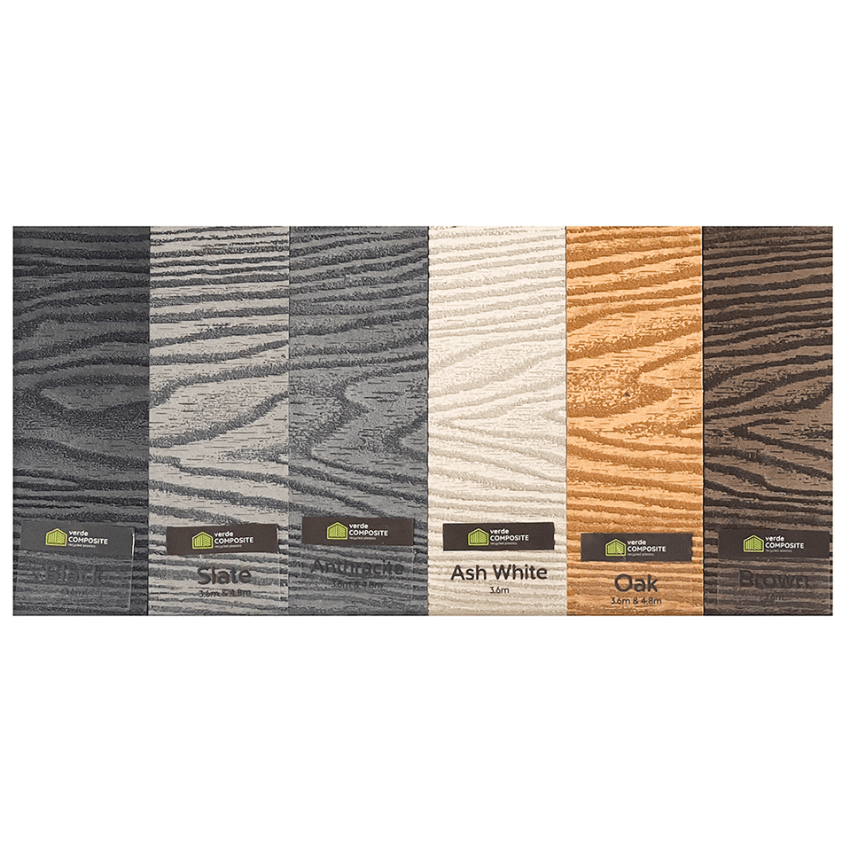 Evolved Composite Decking boards 148mm x 25mm x 3600mm