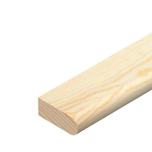 Pine parting bead 8mm x 21mm x 2400mm for sash window frames
